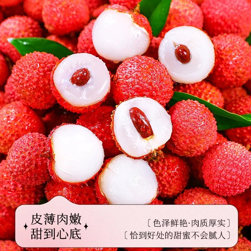 广东桂味荔枝淡淡桂花香新鲜采摘当季水果顺丰京东