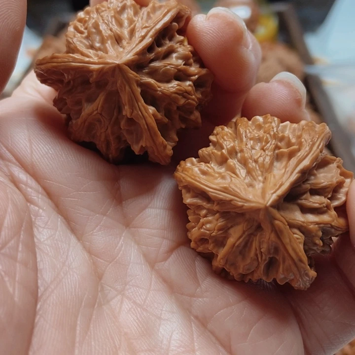 铎***钧文玩核桃手串盘山