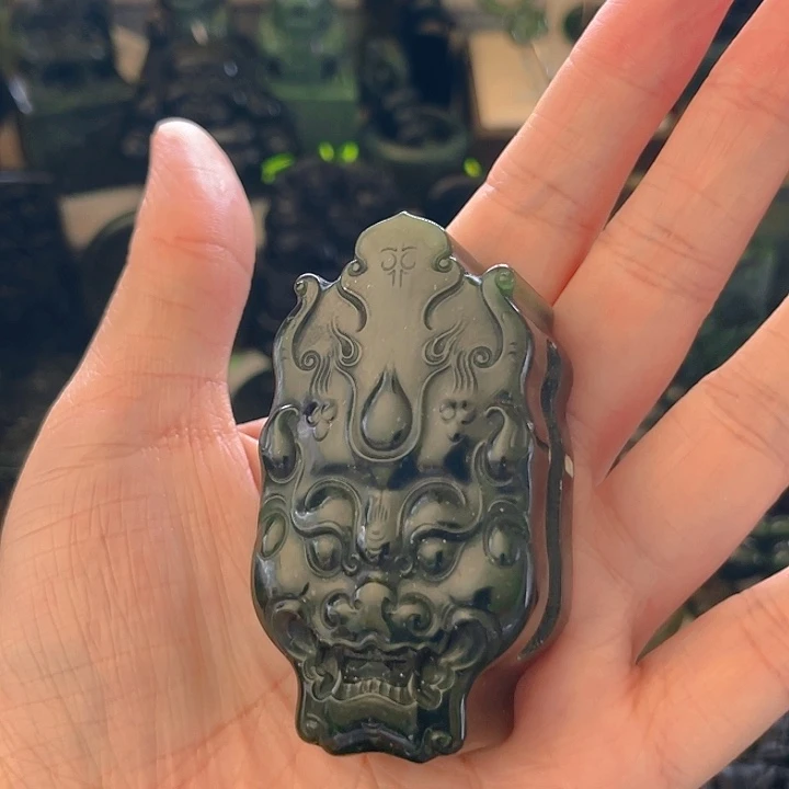 未镶嵌蛇纹石玉泰山玉