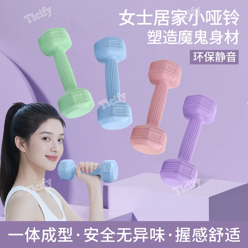 小巧家用哑铃适合初学者女士健身运动器材哑铃力量训练女生男士