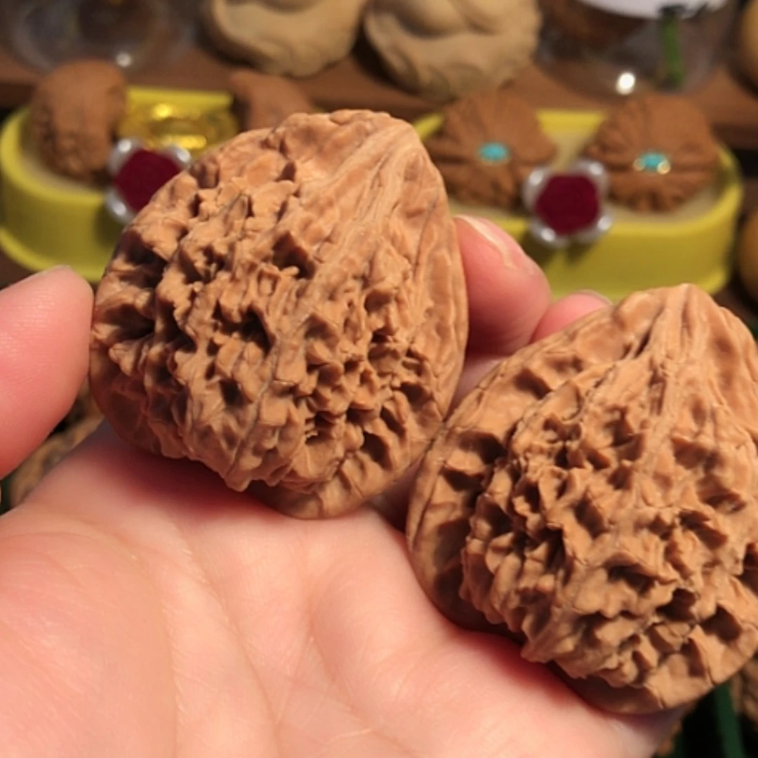 【闪购商品】文玩核桃把件官帽