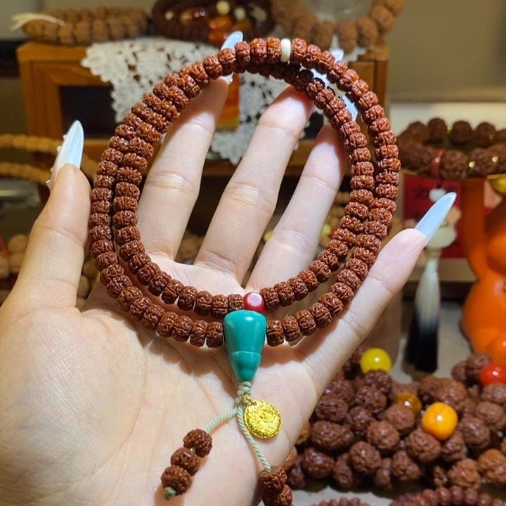 手串金刚菩提75玉华108颗藏配饰一物