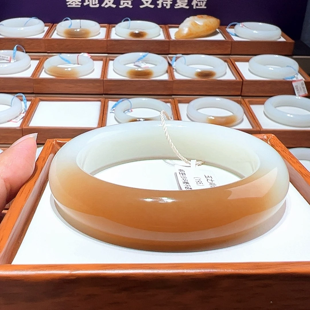 和田玉手镯57/58未镶嵌