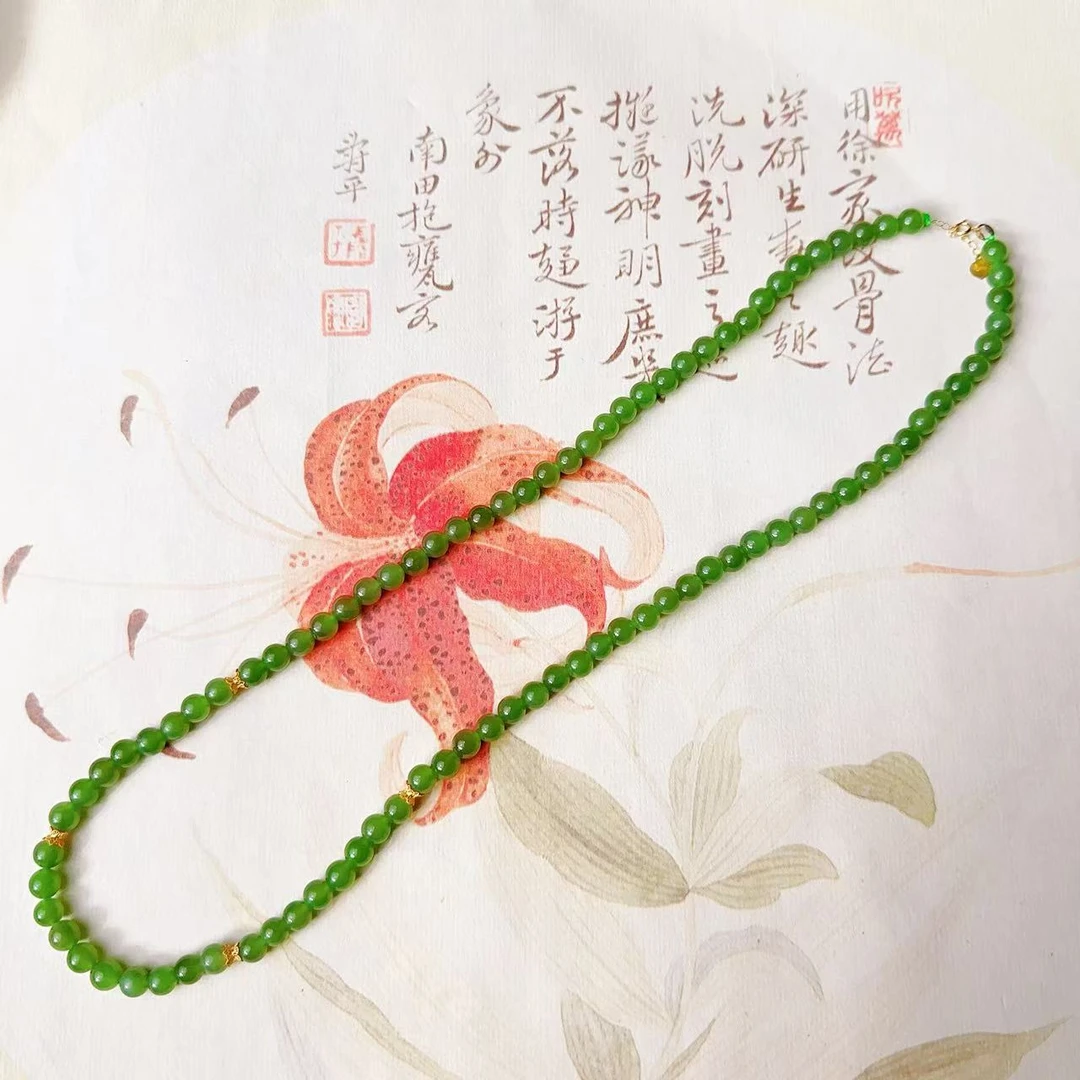 和田玉项链妈妈链百搭气质【8185AX】