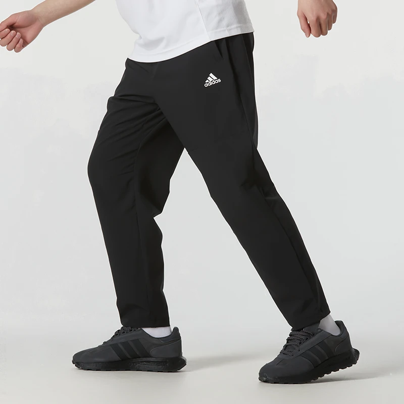 adidas阿迪达斯梭织长裤男装新款健身运动裤健身训练跑步裤IT3981
