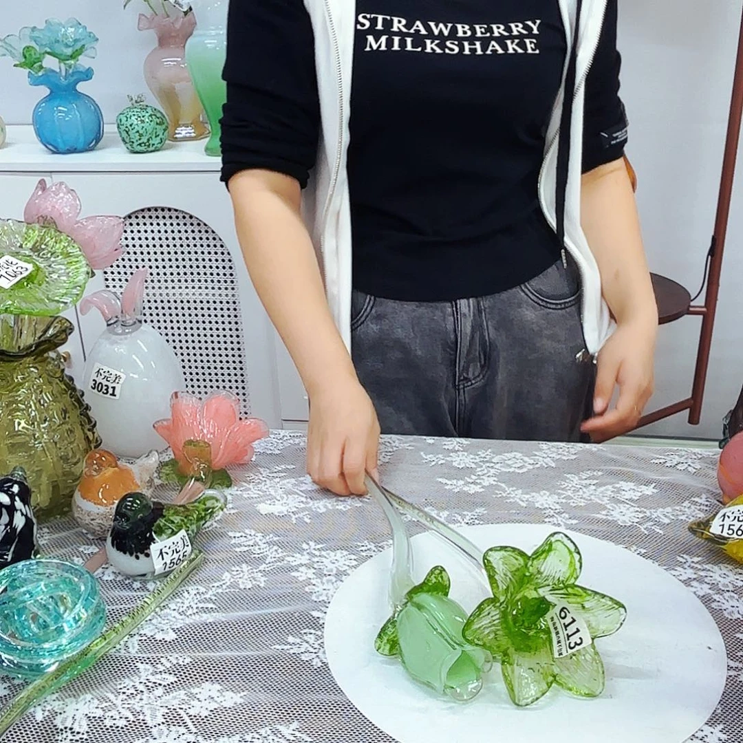 琉璃花瓶花器艺术品