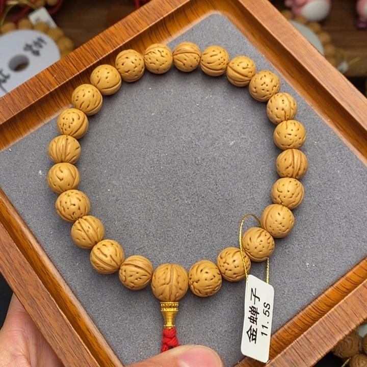桃核手串金蝉子11.5S...........