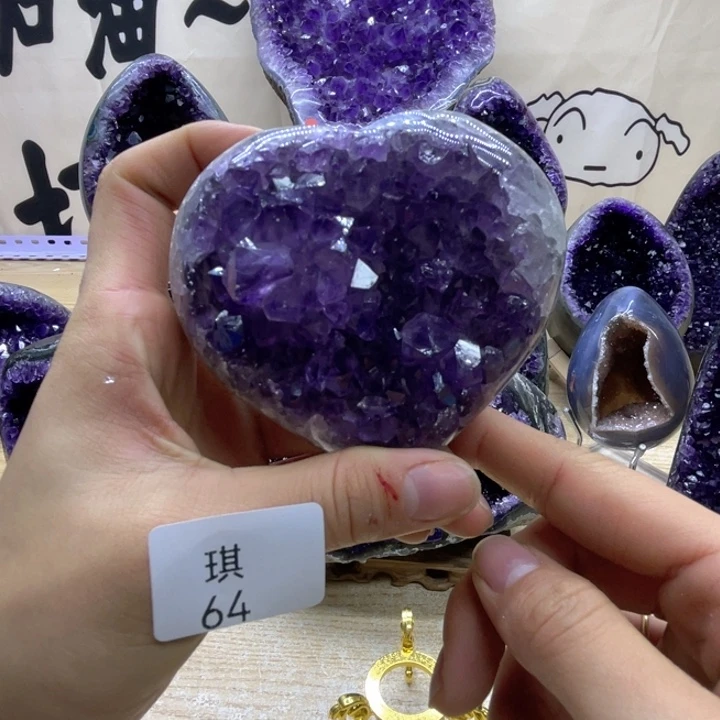 未镶嵌珠宝半成品紫晶