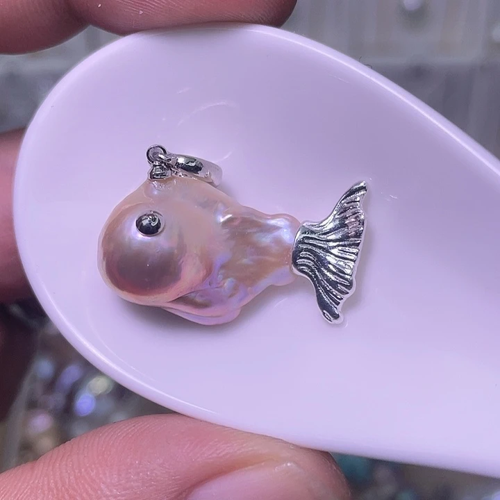 颈饰合金淡水珍珠80