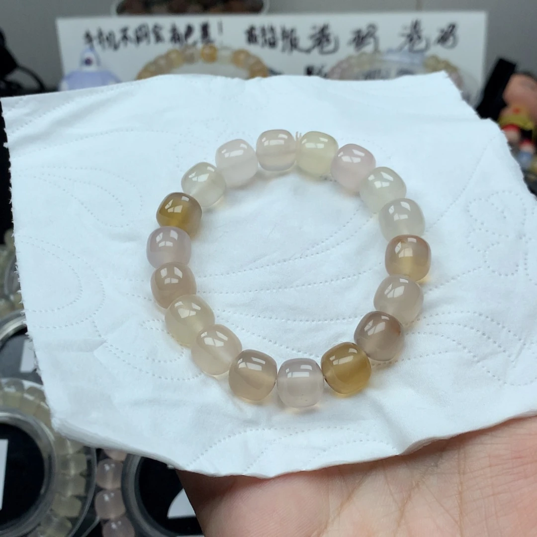 玛瑙/玉髓未镶嵌手链