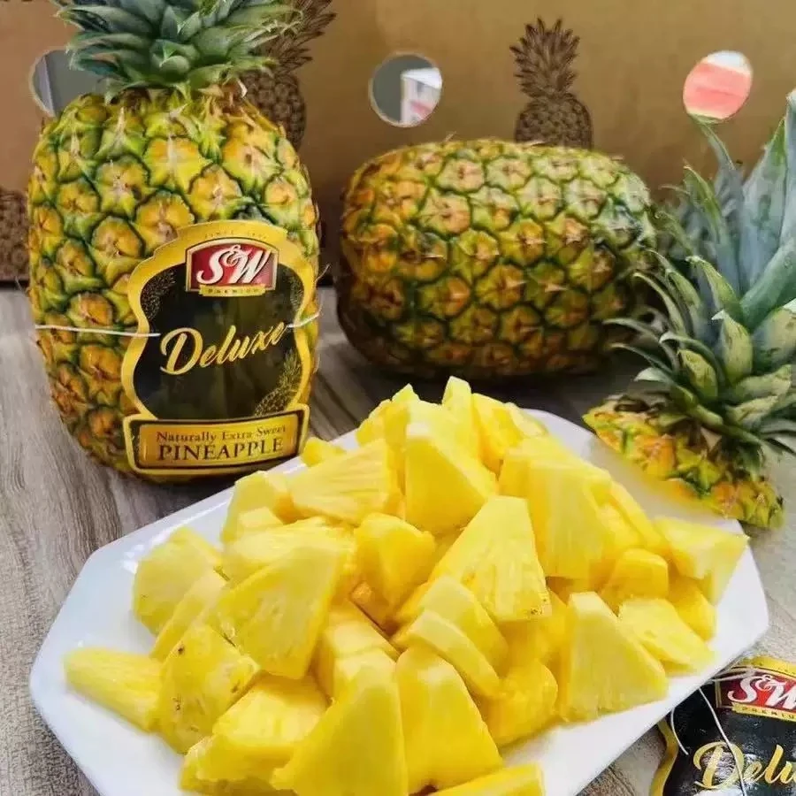 【黑砖凤梨】Philippines进口季节限定黑砖蜂蜜凤梨新鲜水果黑钻凤梨树上熟金菠萝黑钻凤梨菲律宾共和国