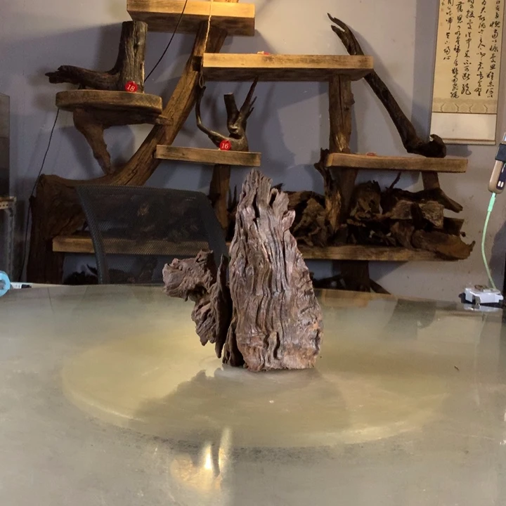 浅***雨天然云南紫柚木会黄水