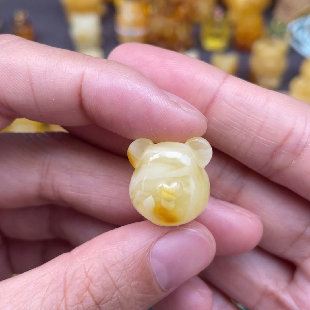 裸石琥珀未镶嵌蜜蜡