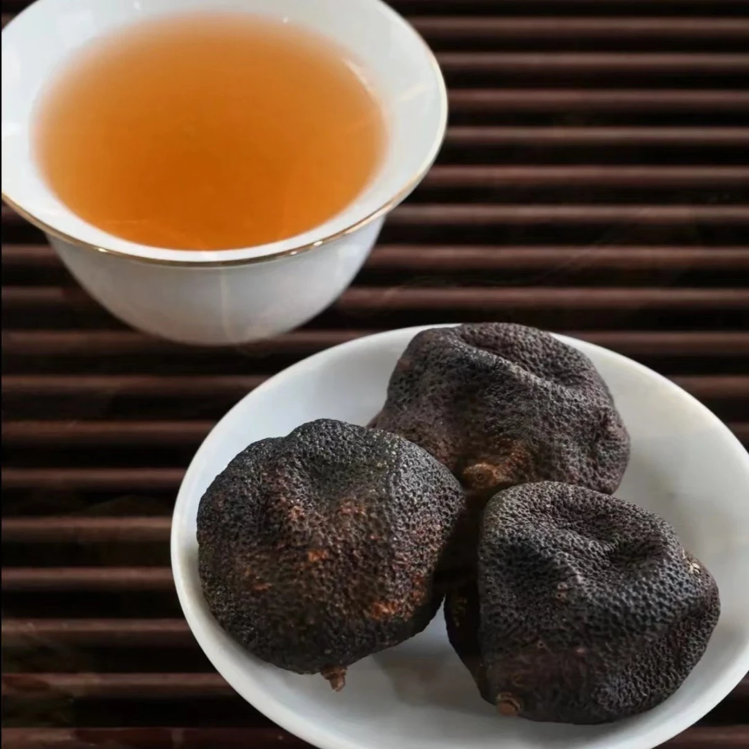 三刀爆油果【阿强陈皮】龙溪 天果原瓮 龙25陈 250g 拍一发二