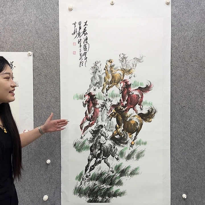 书法作品多次参加国内外展览