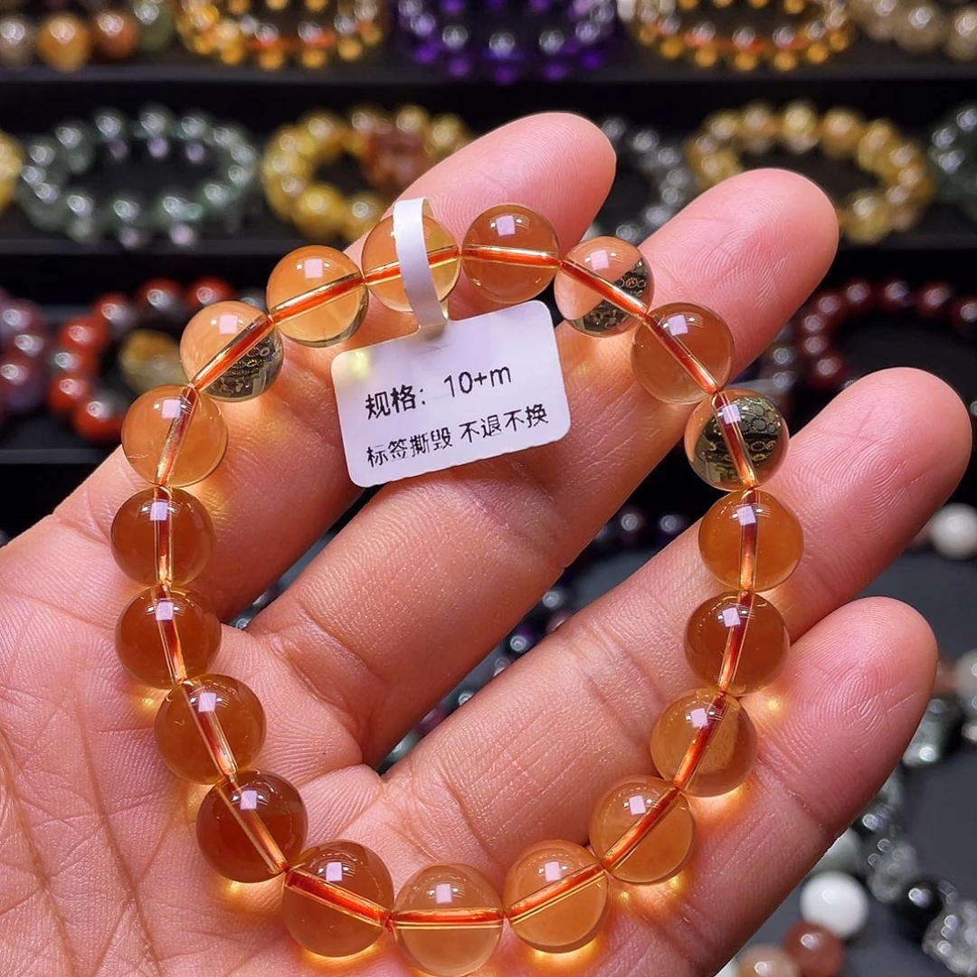 水晶手链未镶嵌巴西暴力黄