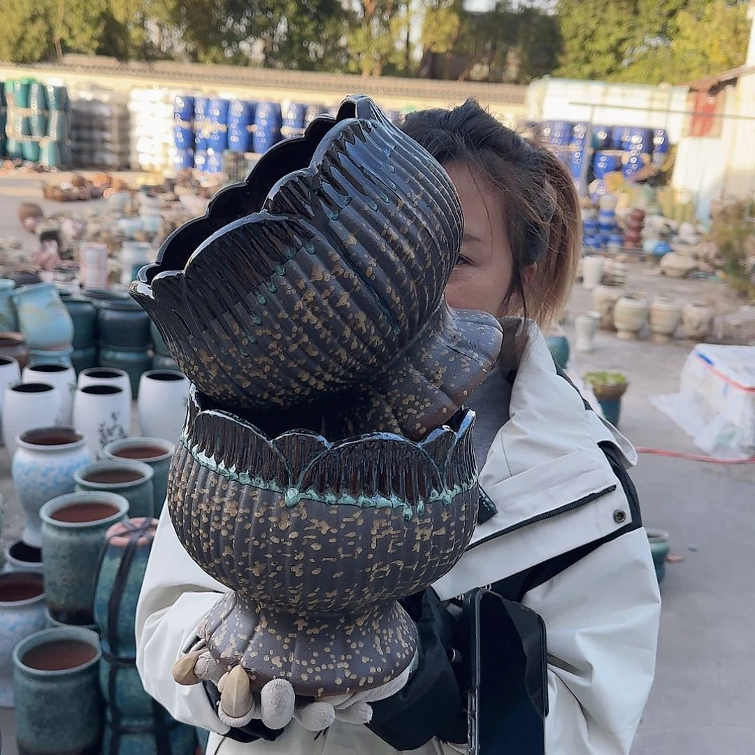 王嫂花盆1128-192高20口20