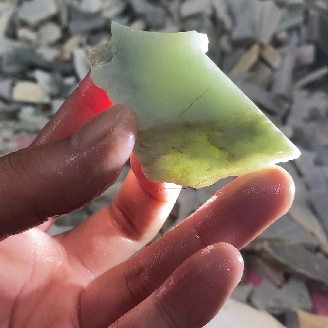 翡翠散珠天然缅甸翡翠a货39