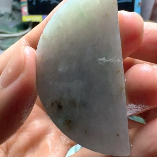 翡翠未镶嵌颈饰57122