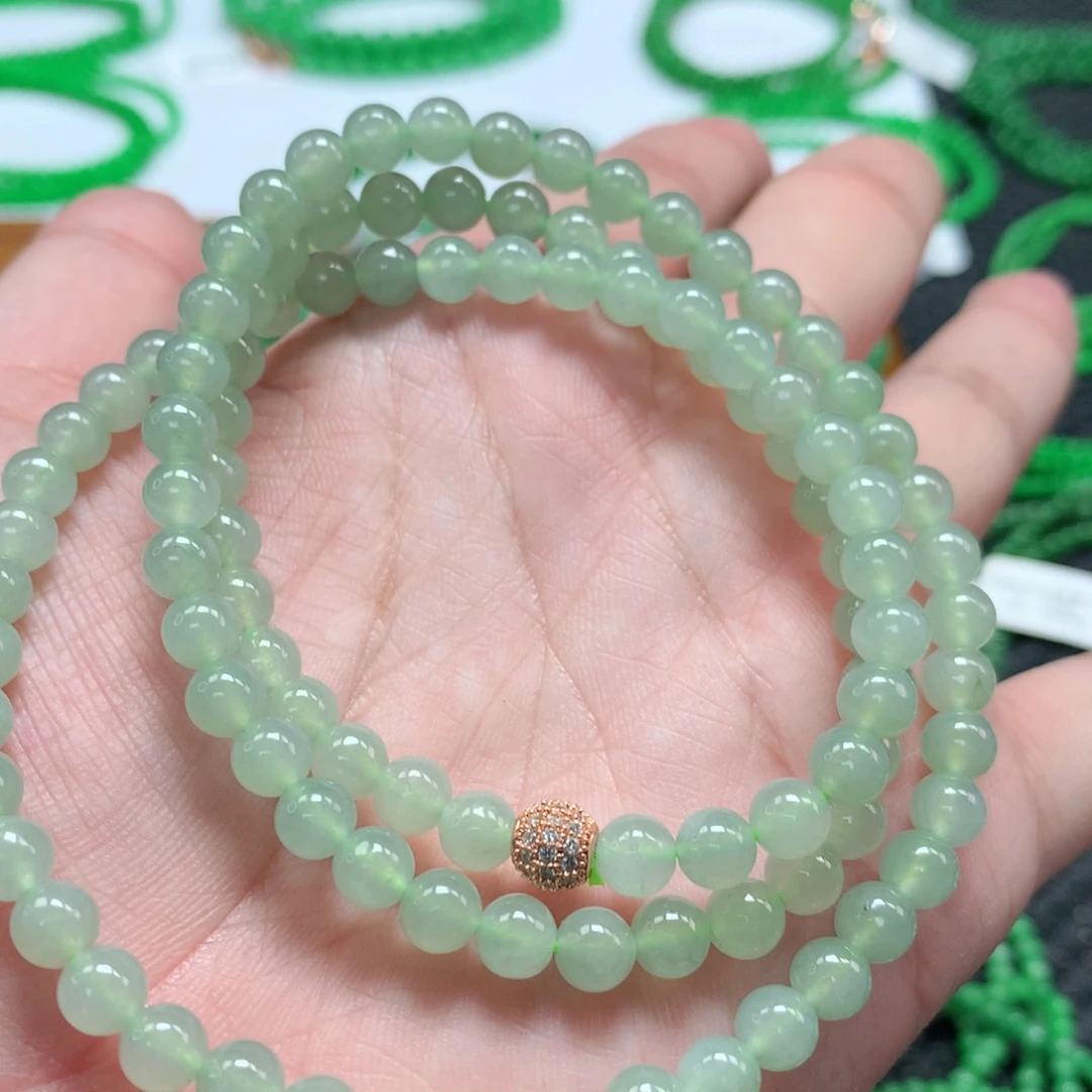 未镶嵌手链翡翠翡翠