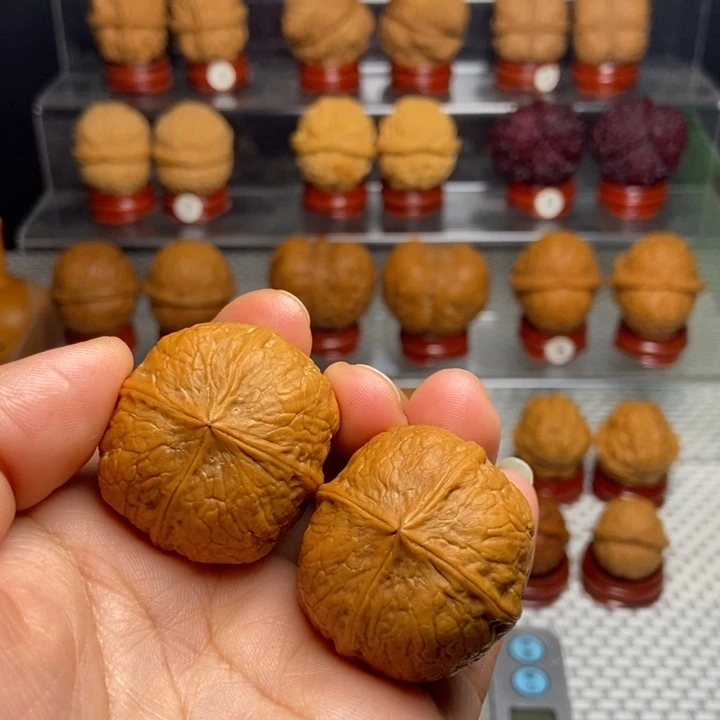 文玩核桃把件玲珑骰子38