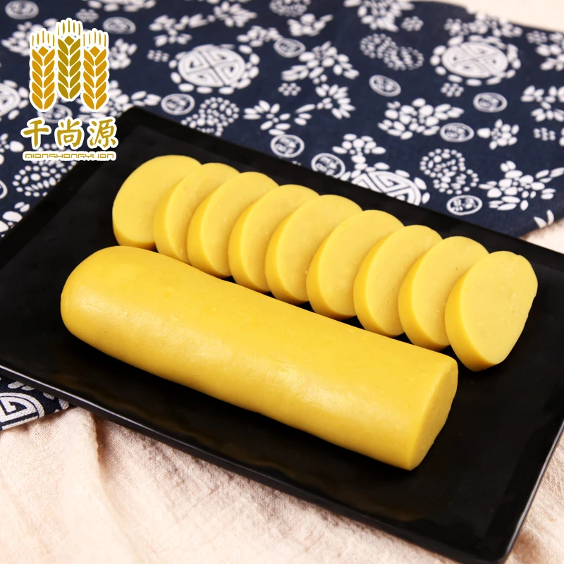 新鲜纯黄米糕片手工黄米面糕点软糯原味糜子糕山西供销社