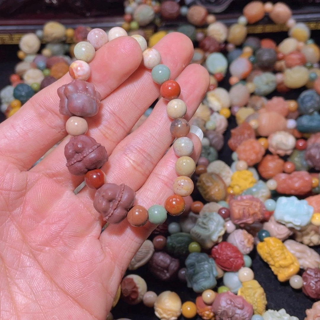 石英质玉手链未镶嵌