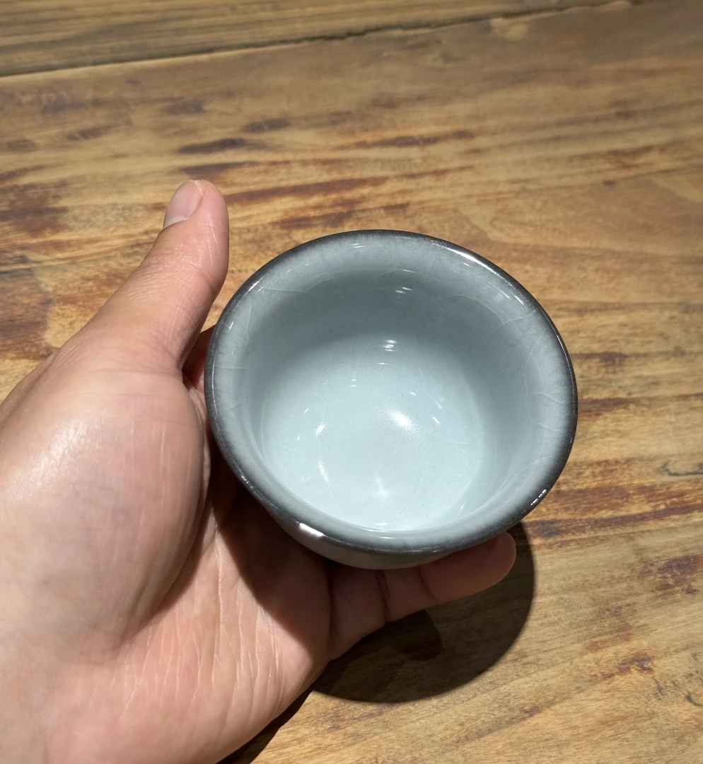 【阿闽】陈卫武 龙泉青瓷主人杯高：5公分、口径：8公分、满水：90cc、