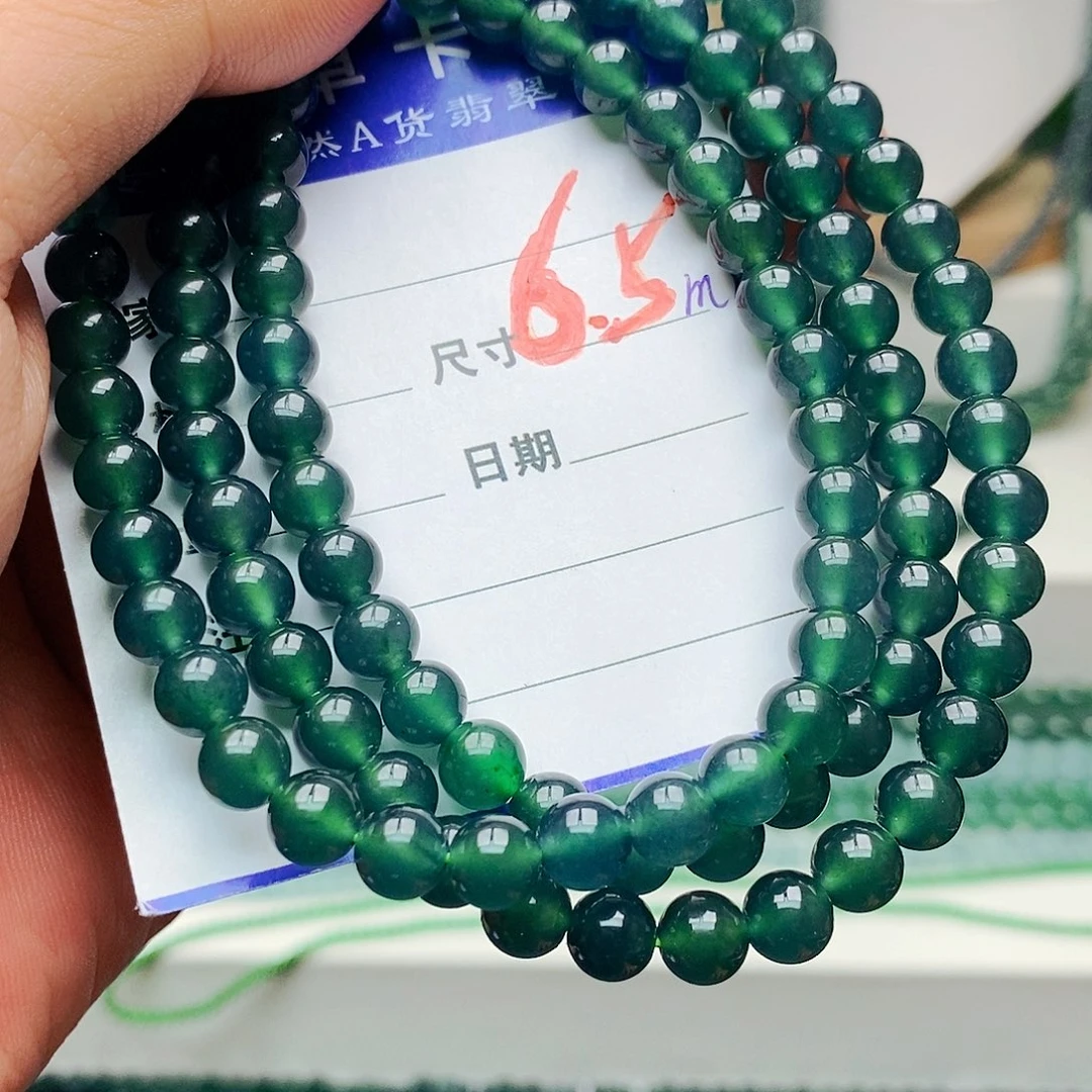 翡翠未镶嵌手链翡翠