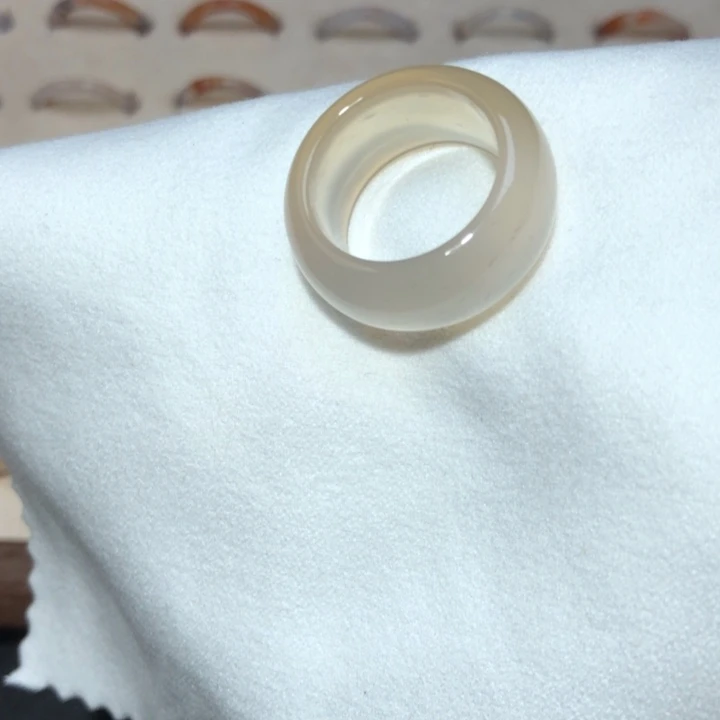 玛瑙/玉髓戒指未镶嵌微信