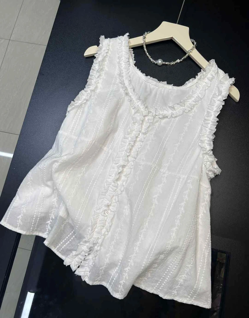 【300-401编号】夏季新款衬衫短袖复古小清新甜美感小衫上衣碎花女