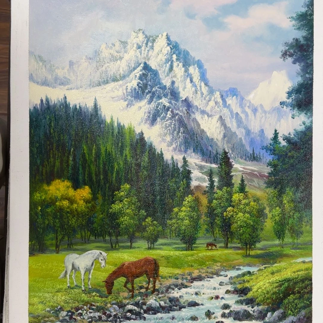 油画加油加油努力加油加油