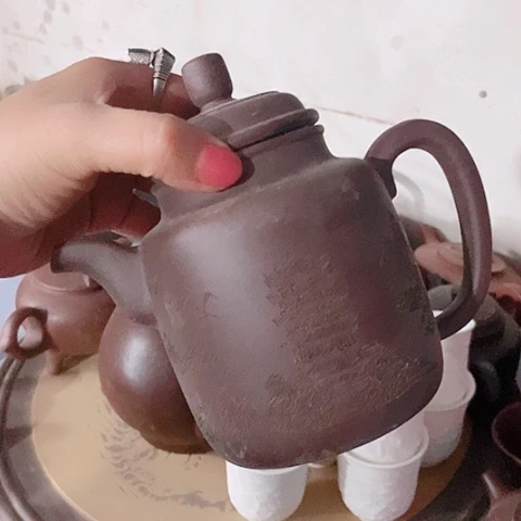 茶壶紫砂宜兴原矿紫砂壶手工制作