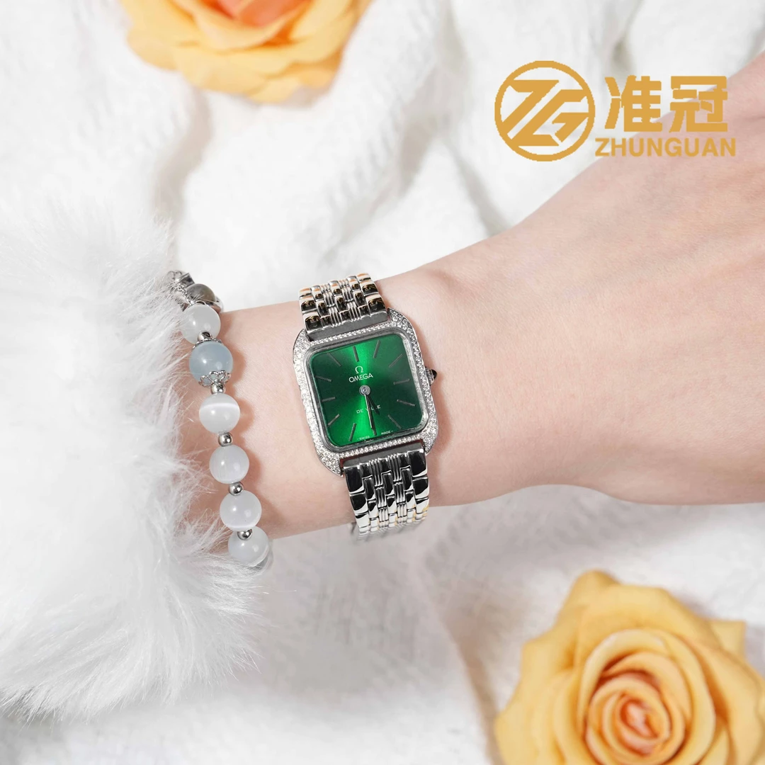 95新 Omega/欧米茄 24*23mm碟飞手动机械QL4567瑞士名表杏1