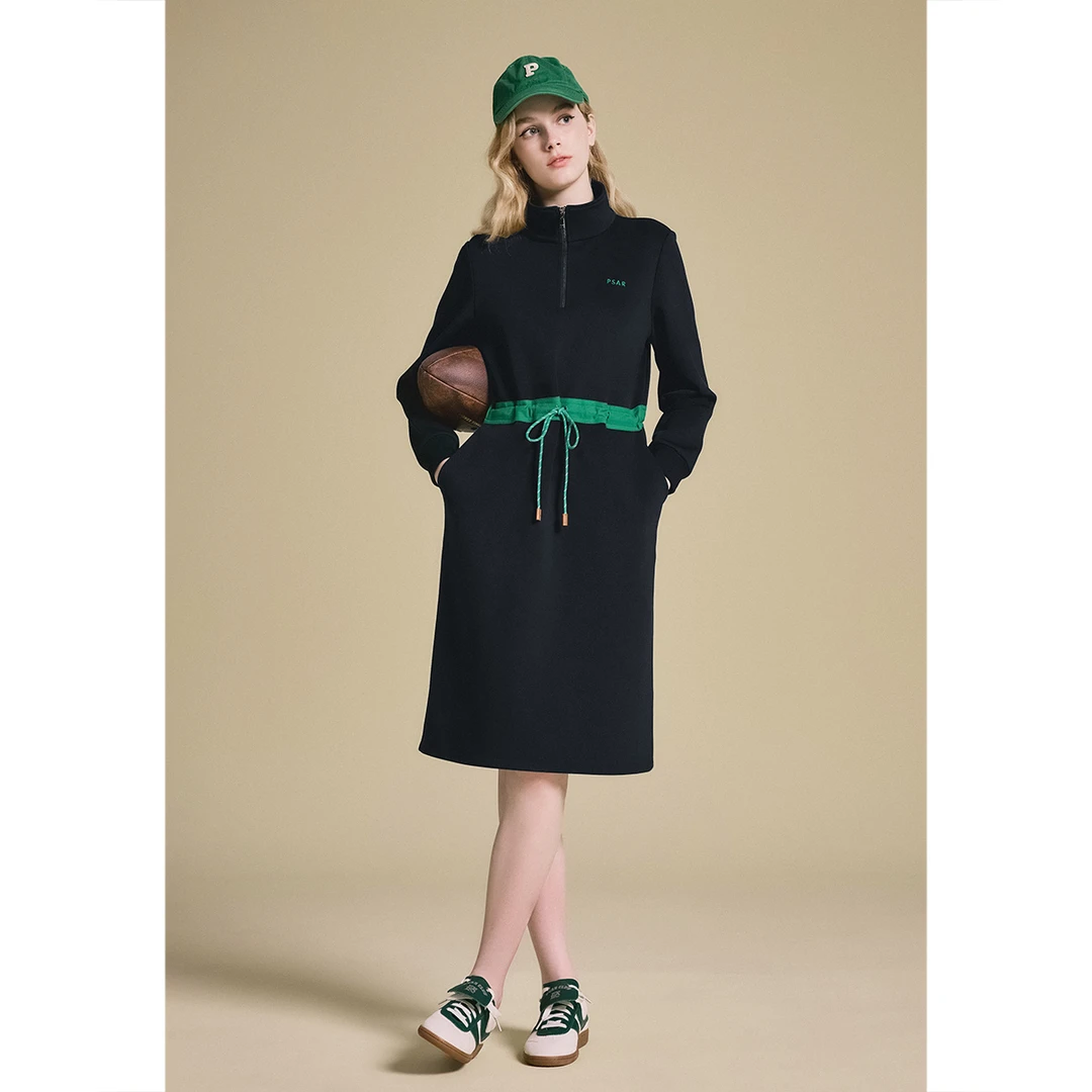 PSALTER诗篇 2025年春季新款醋酸针织连衣裙6C35105280