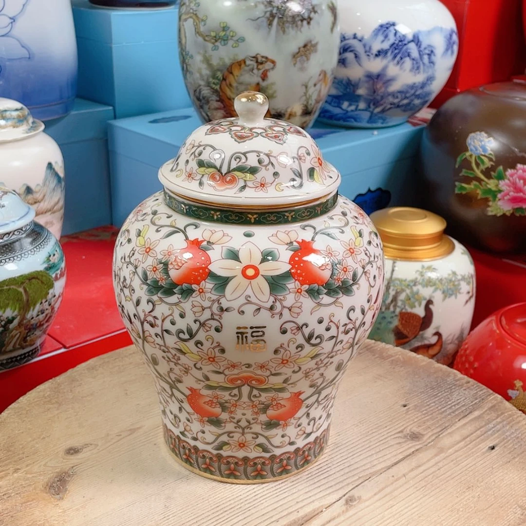 【闪购商品】罐陶瓷茶叶罐密封罐