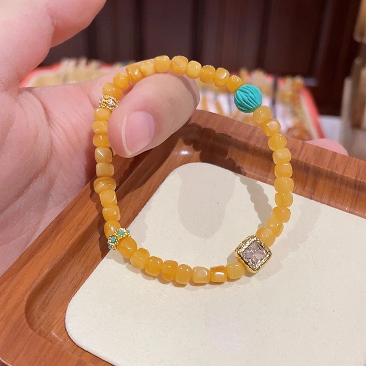 手链蜜蜡未镶嵌手串