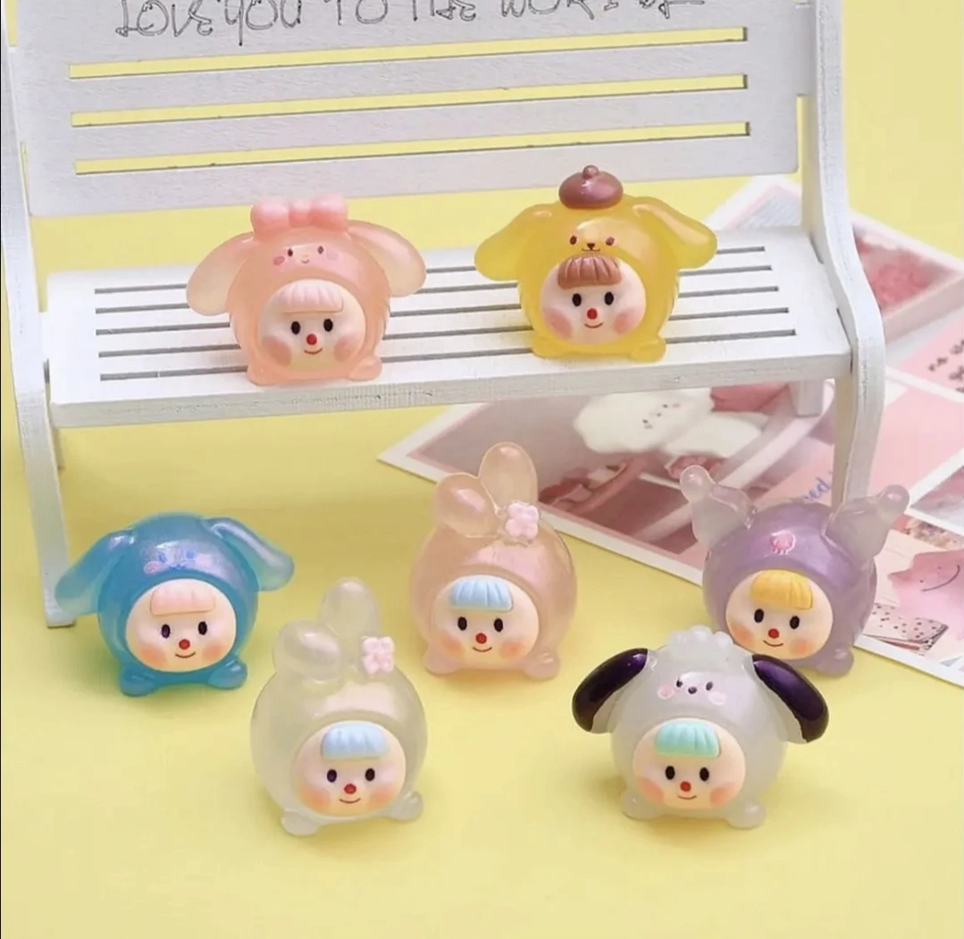 【九宫格】珠光三丽鸥 手工DIY摆件