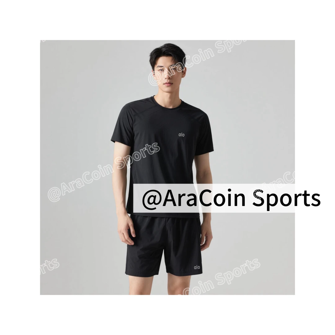 AraCoin Sports 夏季速干短裤运动垂感休闲透气宽松吸湿舒适
