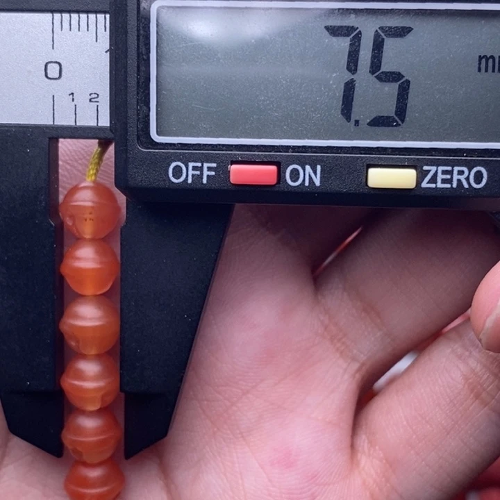 南红玛瑙配饰未镶嵌微微瑕不影响