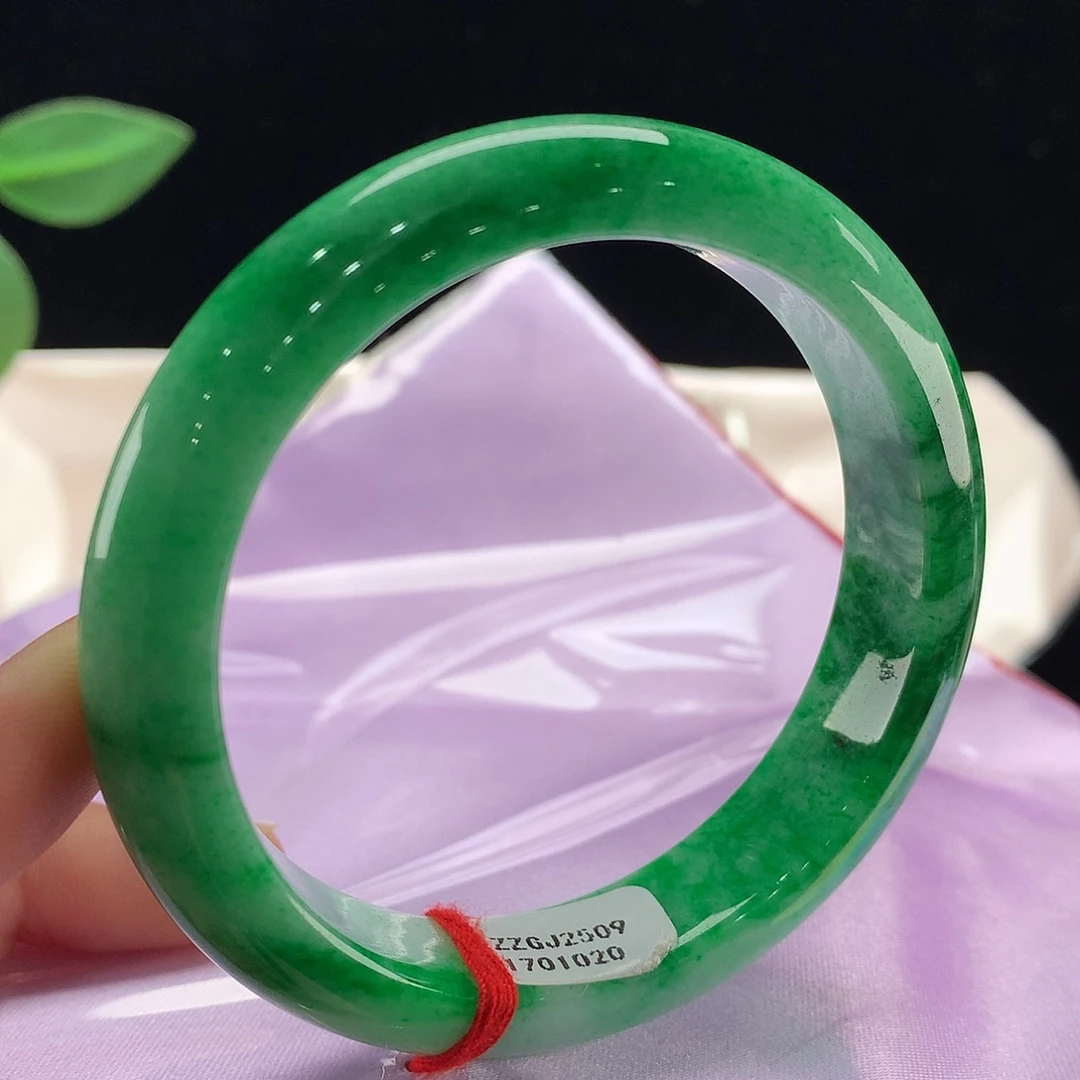 翡翠未镶嵌手镯1020