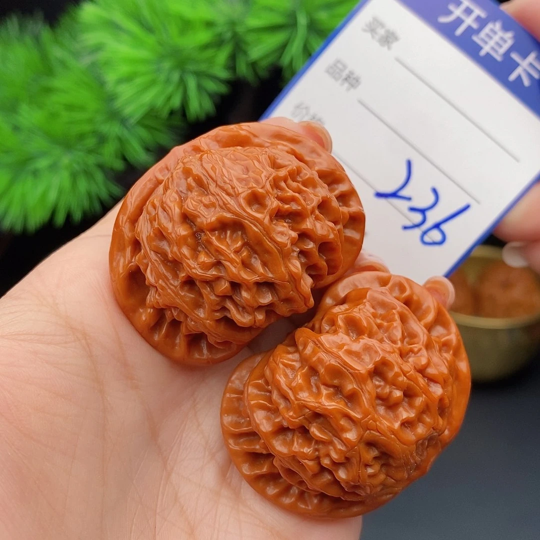文玩核桃把件42宫灯236