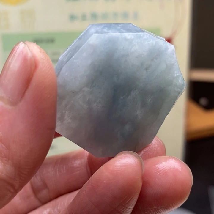 翡翠未镶嵌颈饰缅甸翡翠A货边角