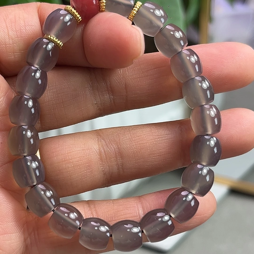 玛瑙/玉髓未镶嵌手链