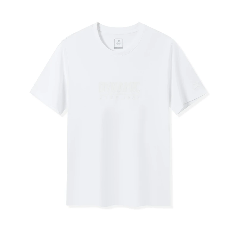 特步冰丝短袖男2025夏新款速干圆领透气运动T恤上衣975229010217