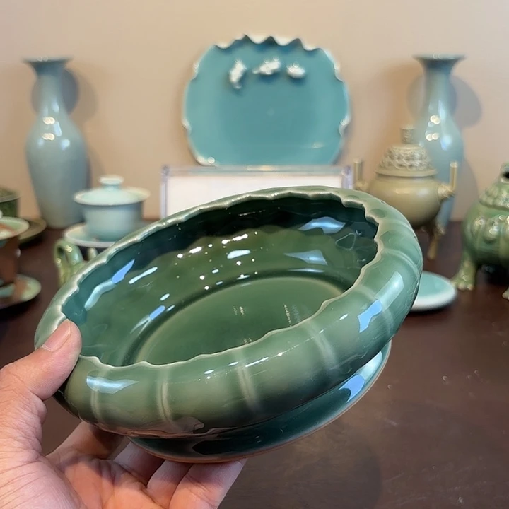 瓷片龙泉青瓷福利青瓷