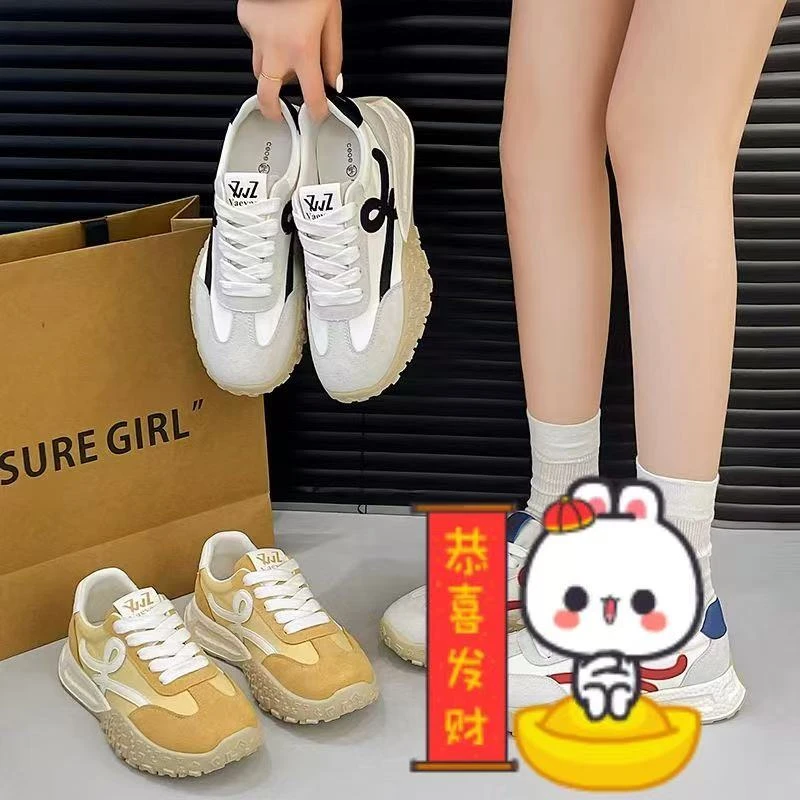 1626新款冰丝布休闲鞋时尚透气软底舒适小白鞋德训鞋女鞋ins百搭