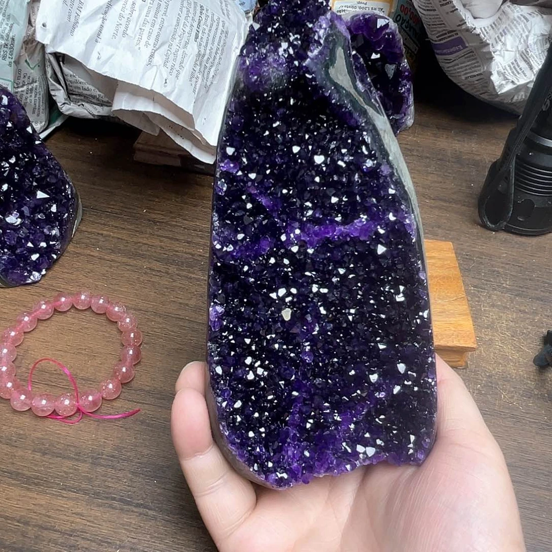 紫晶大型摆件（非配饰）未镶嵌