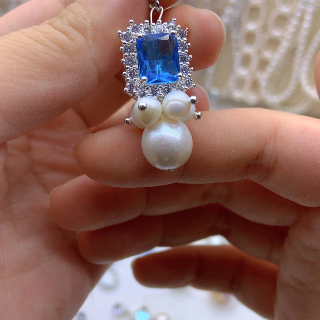 未镶嵌淡水珍珠耳饰