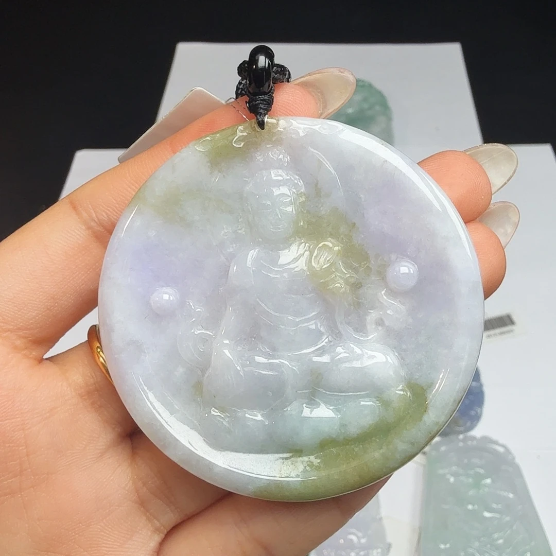 散珠翡翠天然翡翠观音